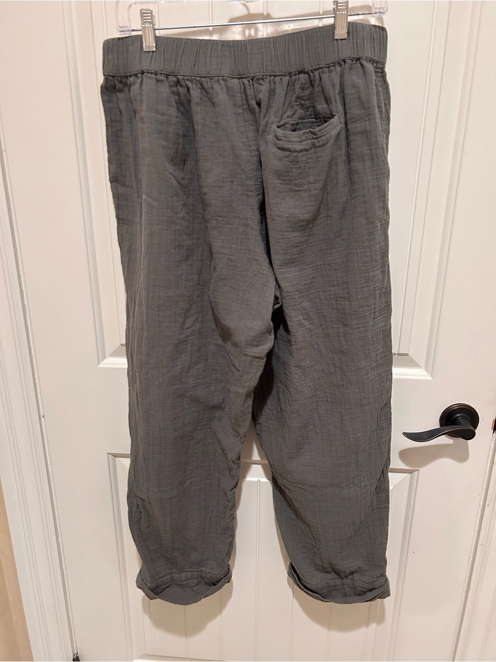 Organic Coastal Double Gauze Tapered Pull-On Pant - Picture 3 of 6